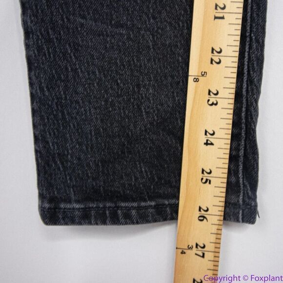 Madewell The Mid-Rise Perfect Vintage Jeans Clean Black‎ Wash, 25 - Picture 7 of 15